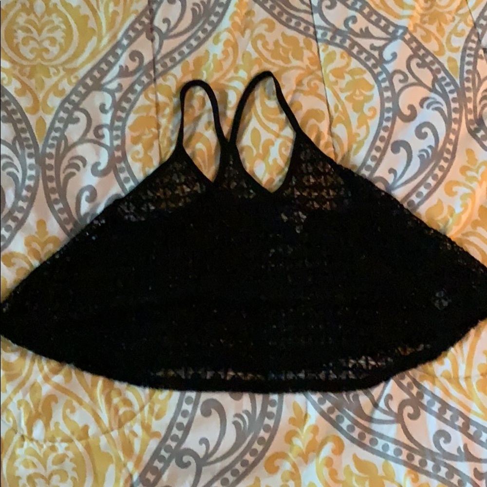 Crocheted tank top